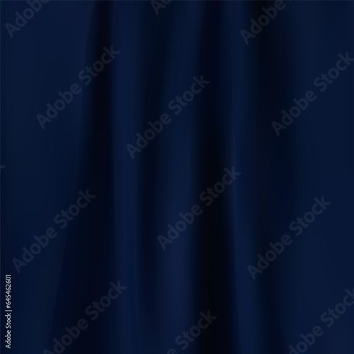 dark blue cloth fabric wrinkle silk background. eps 10
