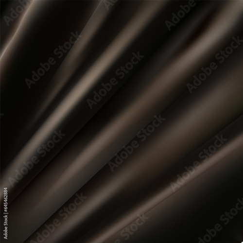 Wrinkled black microfiber fabric. Texture of a rag close-up. eps 10