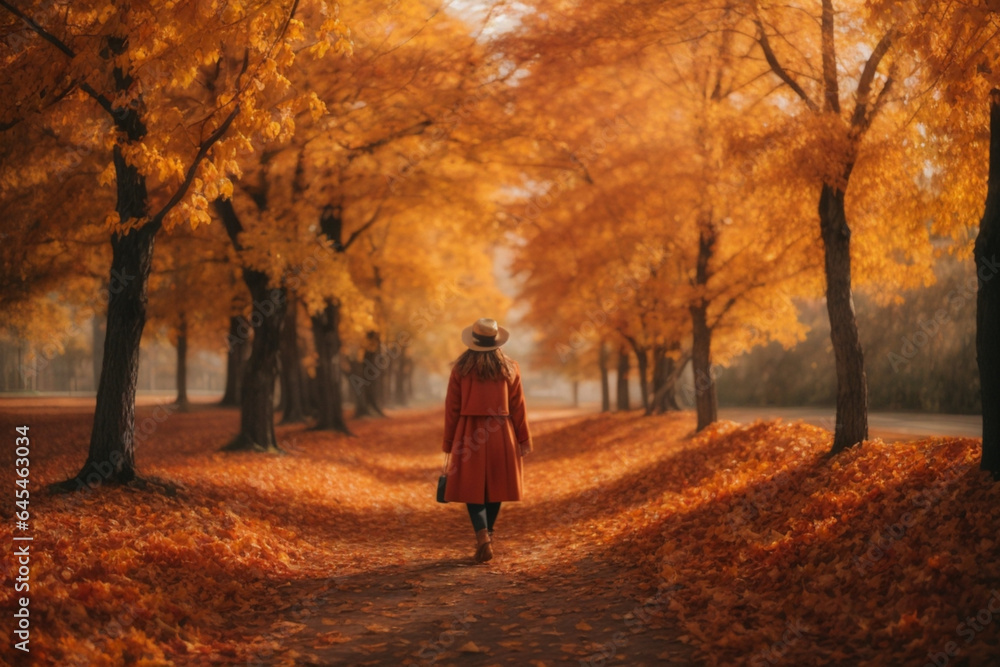 Fototapeta premium autumn scene