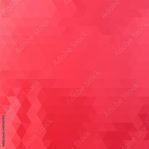 Red triangles, vector illustration, banner for advertising, template for presentation, decor element. eps 10