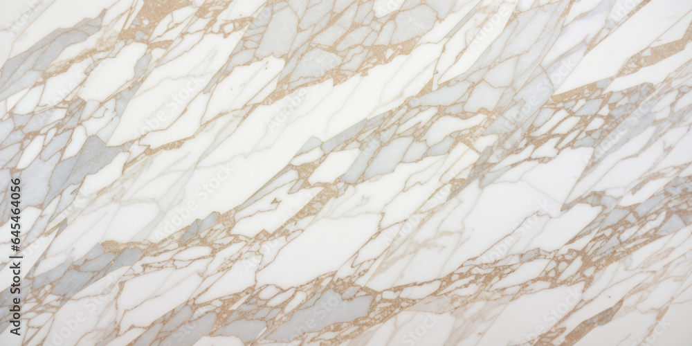 Obraz premium panoramic white background from marble stone texture for design