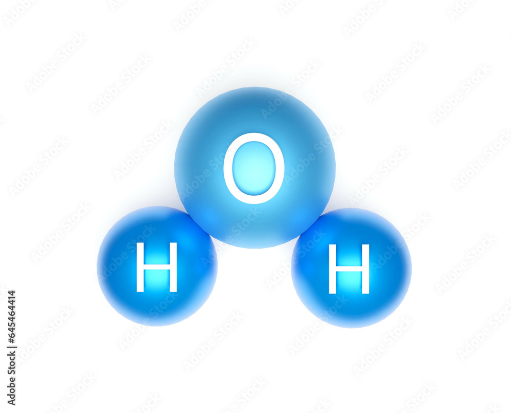 H2O cząsteczka wody atomy H2O cząsteczka wody atomy