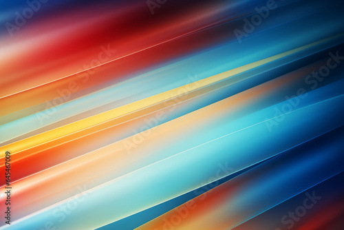 multi-colored abstract background, smooth lines, waves, rainbow color,AI_Generated