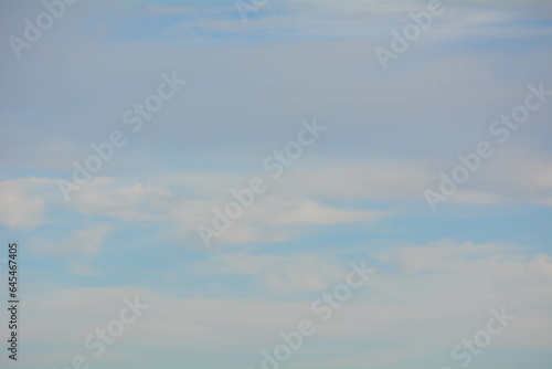 Blue sky background with white clouds