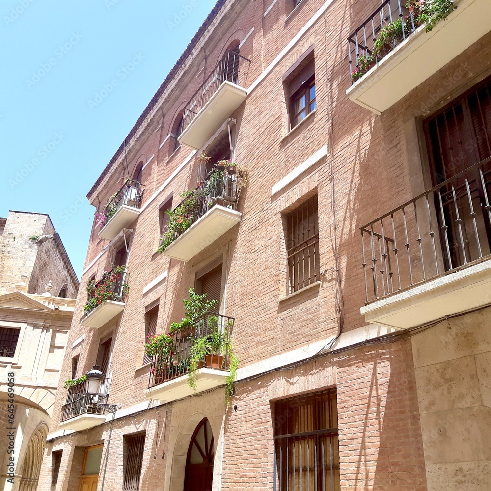 Fototapeta premium Vacation. Architecture. Valencia. Buildings and walls. Spain