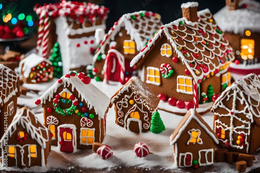 Christmas gingerbread house Christmas gingerbread house