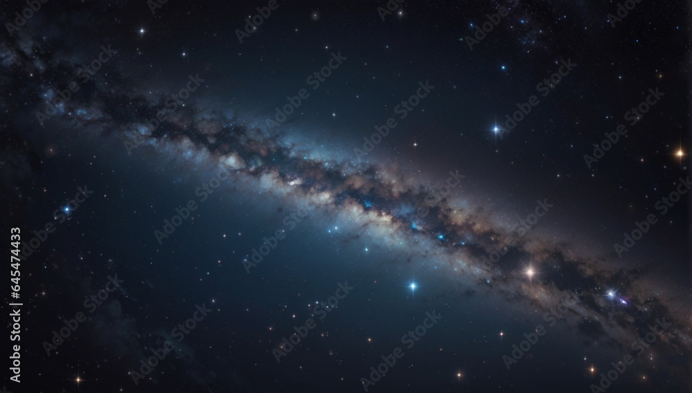 Stars and galaxy outer space sky night universe black starry background of shiny starfield Stars and galaxy outer space sky night universe black starry background of shiny starfield