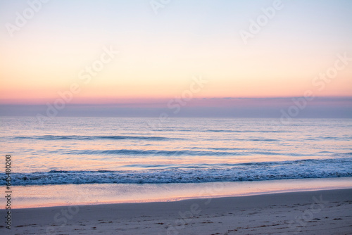 Ocean Waves at Sunrise in Outer Banks Nags Head North Carolina © Darby Chastain