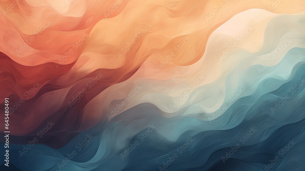 Illustration of a layered abstract texture
