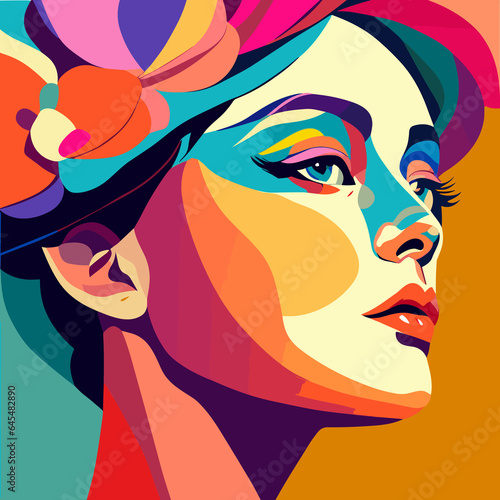 person illustration painting full color