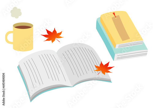 読書の秋イラスト_1
