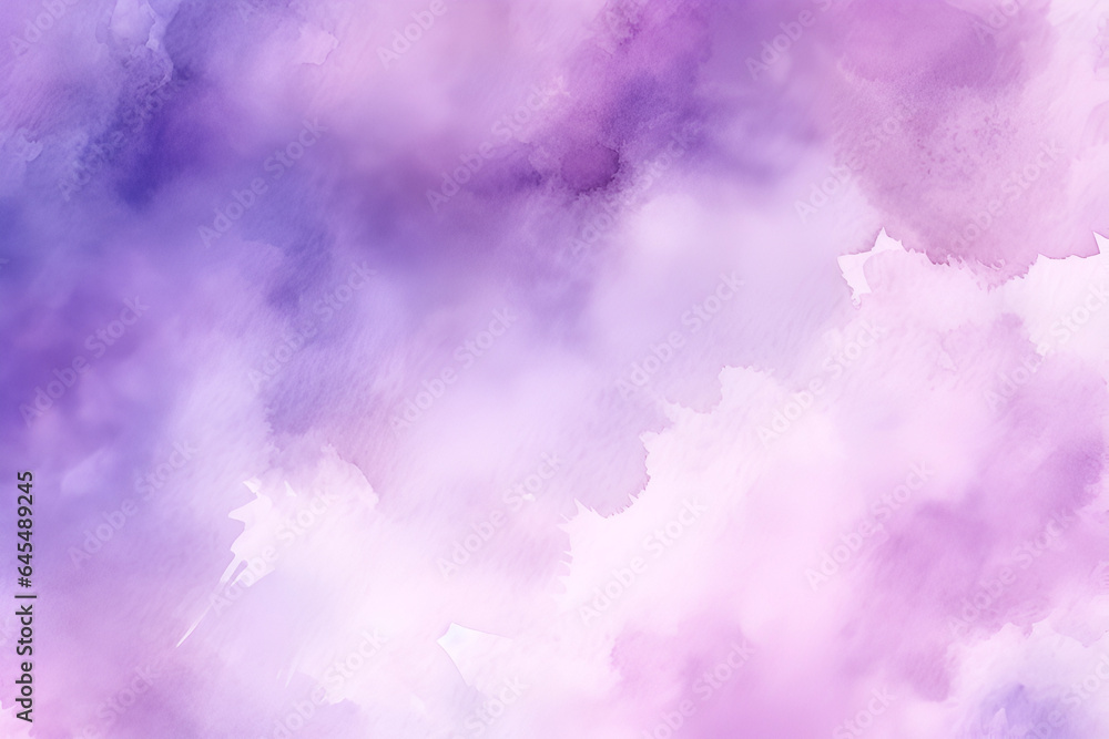 Abstract purple watercolor background 