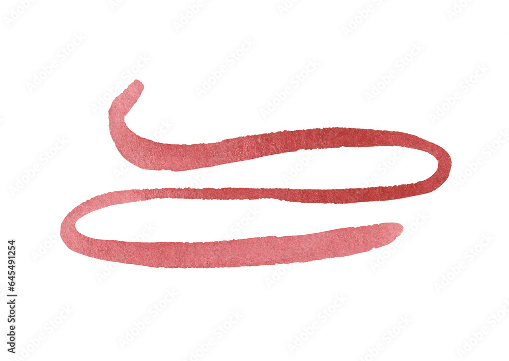 Red romantic ribbon Red romantic ribbon
