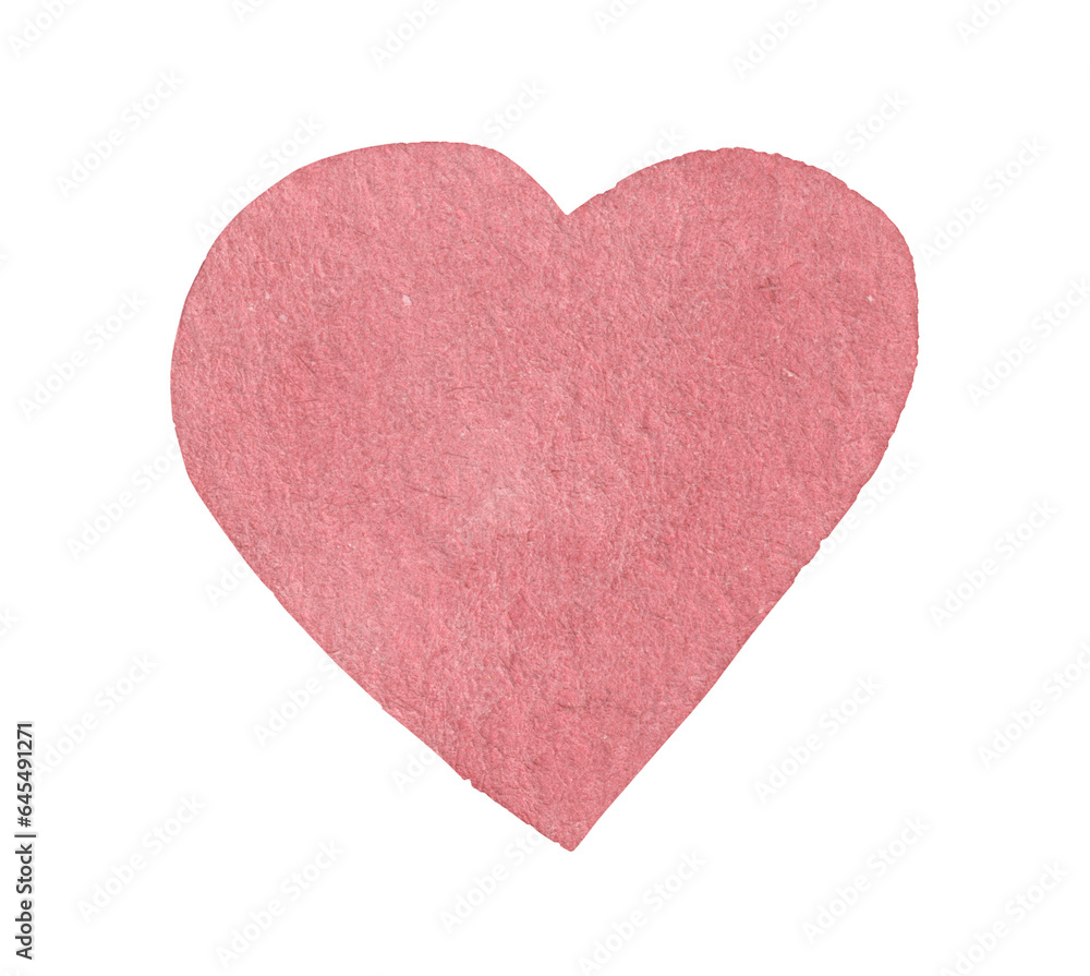 Red stylized heart