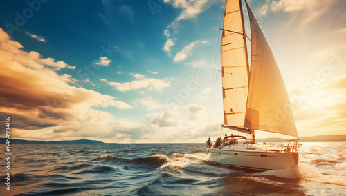 Travel yacht ship sport sailboat sail boating