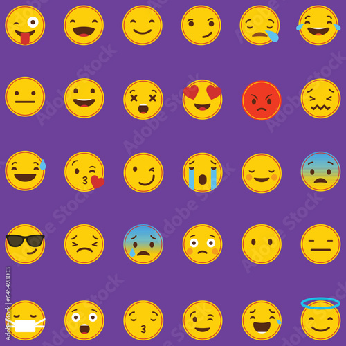 set of emojis 