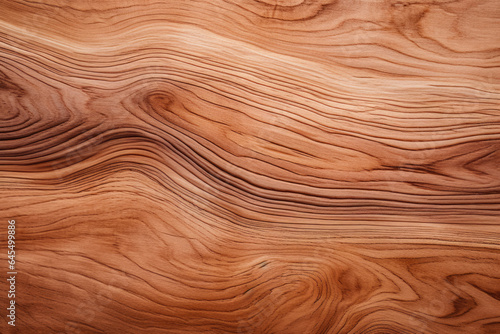 Close-up of natural wood with its unique grain and texture