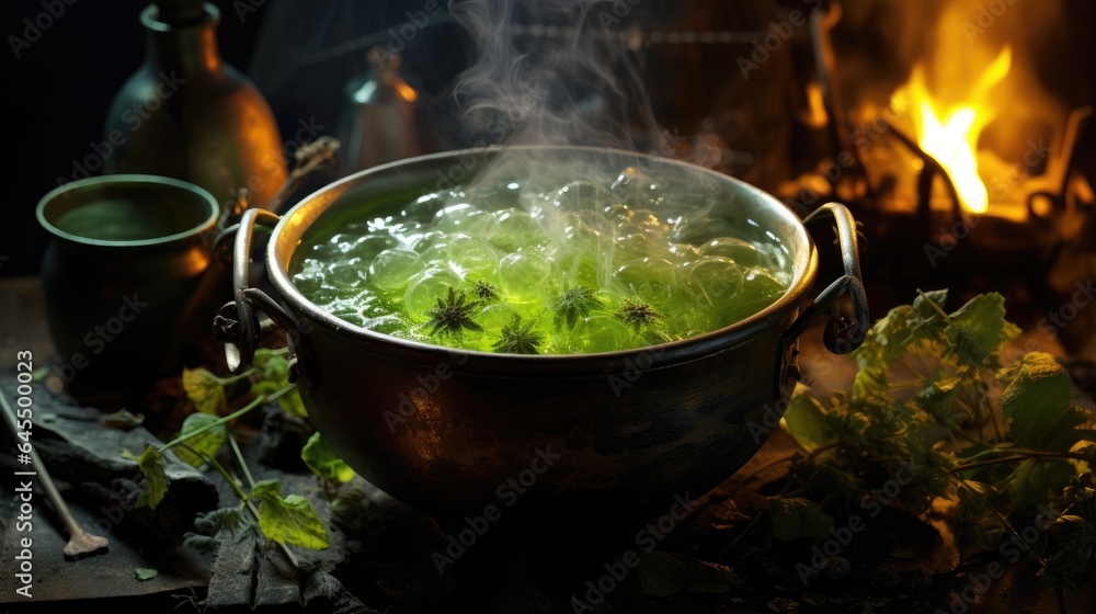 Witches Cauldron and Potion Recipes halloween background Witches Cauldron and Potion Recipes halloween background