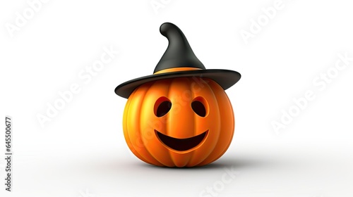 3d rendered Halloween pumpkin isolated © Rstm