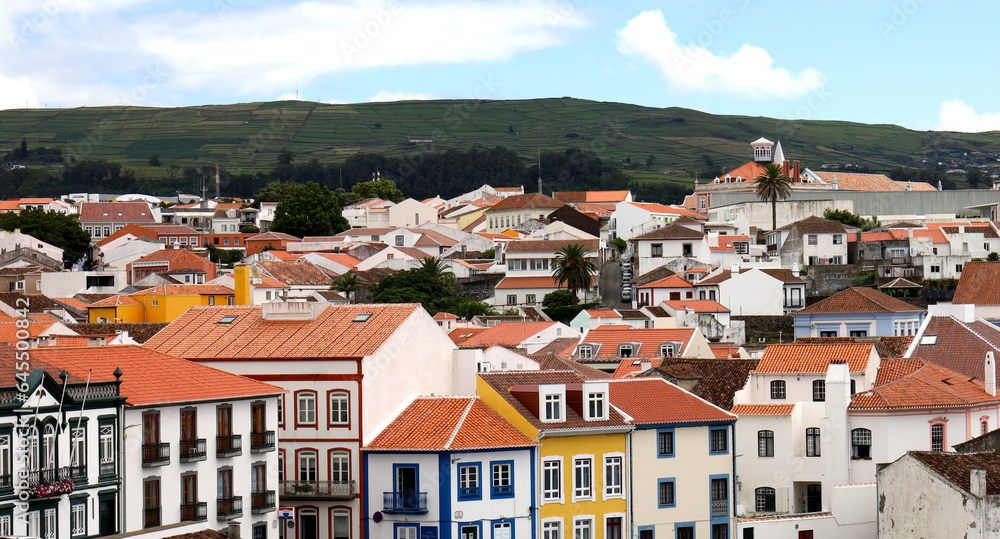 Angra do Heroísmo is a picturesque town in the Azpores.