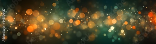 Vibrant Nebula: abstract lights. Abstract lights blur bokeh background. colorful vivid background, wide range, generative AI