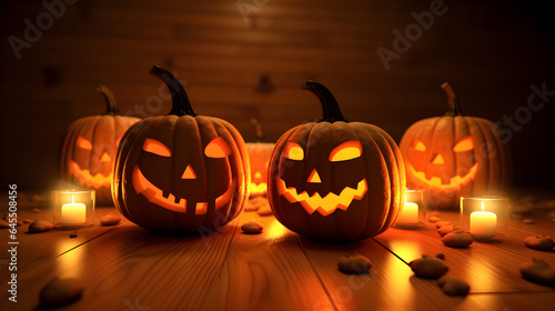 Spooky cute Halloween Pumpkins 