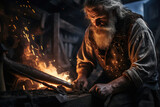 Portrait of a blacksmith