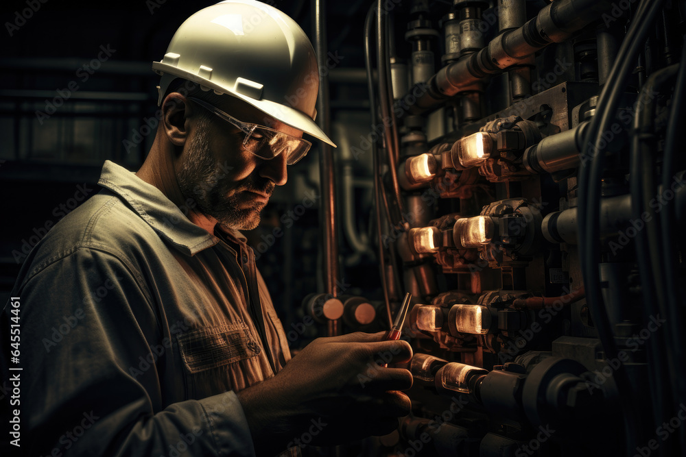 Portrait of an engineer Portrait of an engineer