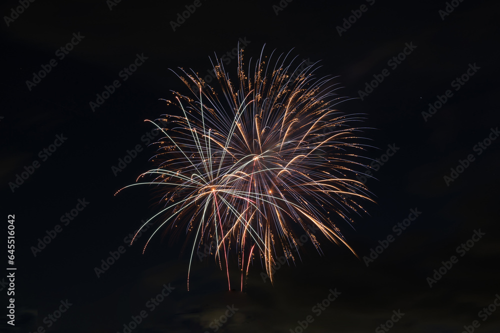 High-resolution fireworks material that is easy to use for composite material No. 6