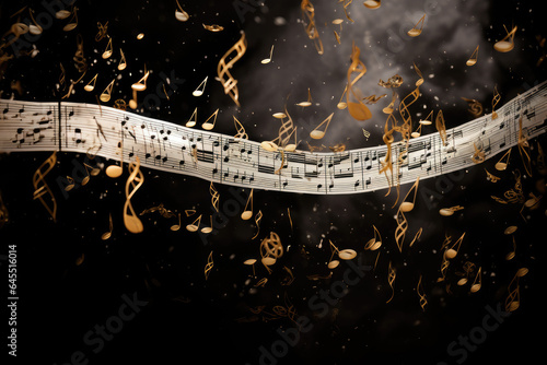 Photographie Music notes