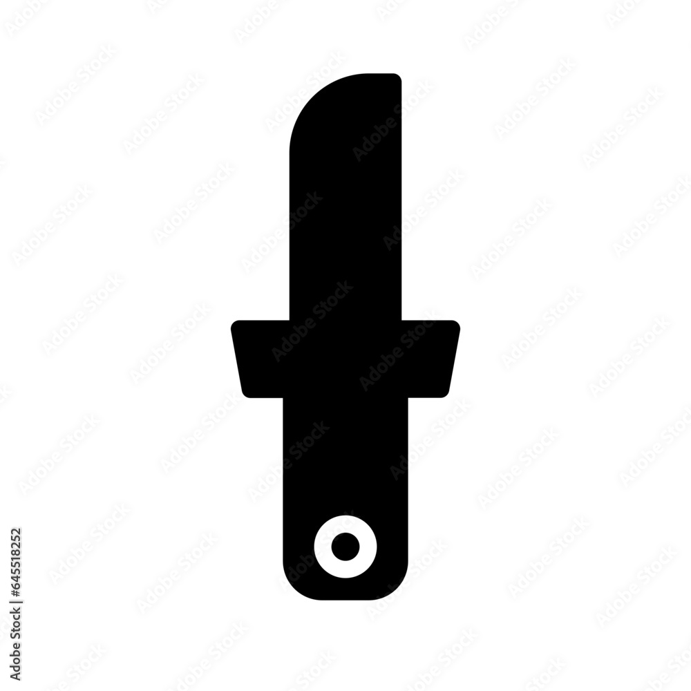 Obraz premium Blade Crime Knife Icon