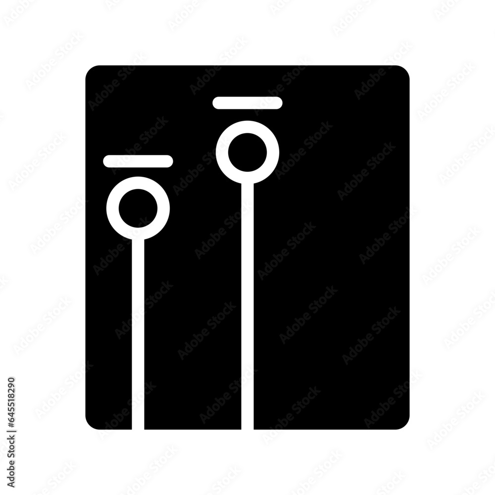 Business Content Graph Icon Business Content Graph Icon
