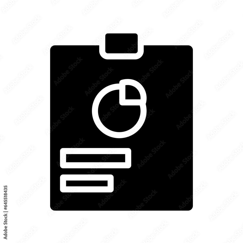 Analytics Report Seo Icon