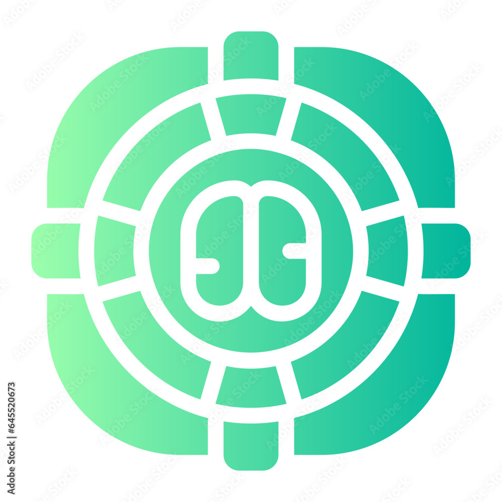 lifebuoy gradient icon lifebuoy gradient icon