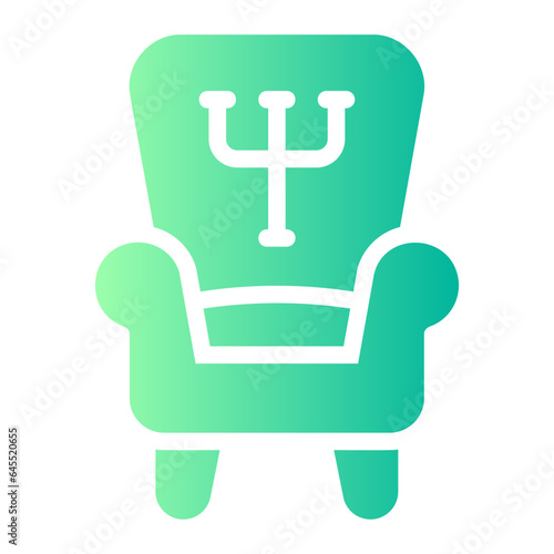 chair gradient icon