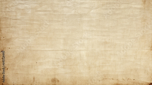 Old vintage beige parchment paper, light background, fabric pattern