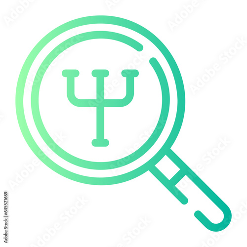 search gradient icon