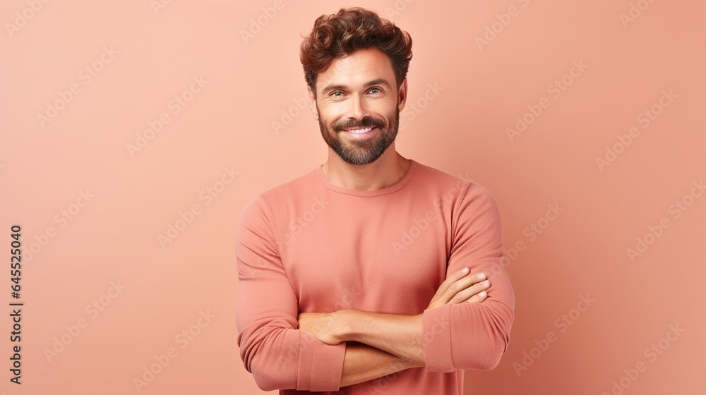 portrait of a man on white background portrait of a man on white background