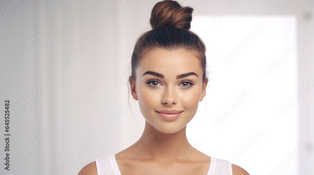 beauty woman with perfect healthy glow skin facial beauty woman with perfect healthy glow skin facial