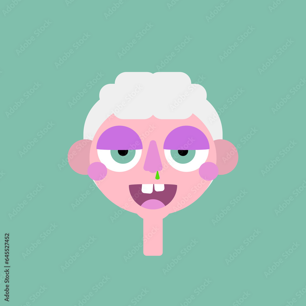 Sick Boy avatar illustration with big eyes