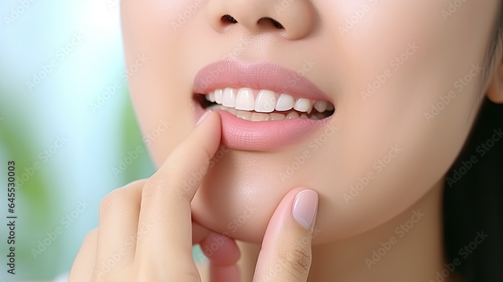 feel toothache from gingivitis, female suffer tooth, decay problems, dental care. sensitive tooth, decay problem, bad breath, Gingival Recession, Oral Hygiene instruction feel toothache from gingivitis, female suffer tooth, decay problems, dental care. sensitive tooth, decay problem, bad breath, Gingival Recession, Oral Hygiene instruction