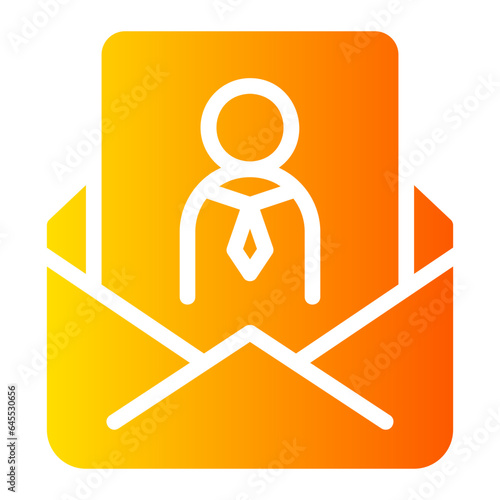 ballot gradient icon