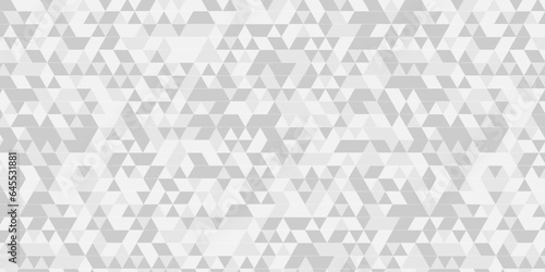  Abstract geomatics patter gray and white background. Abstract geometric pattern gray and white Polygon Mosaic triangle Background, business and corporate background.