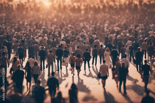 world population day background for wallpaper. copy space