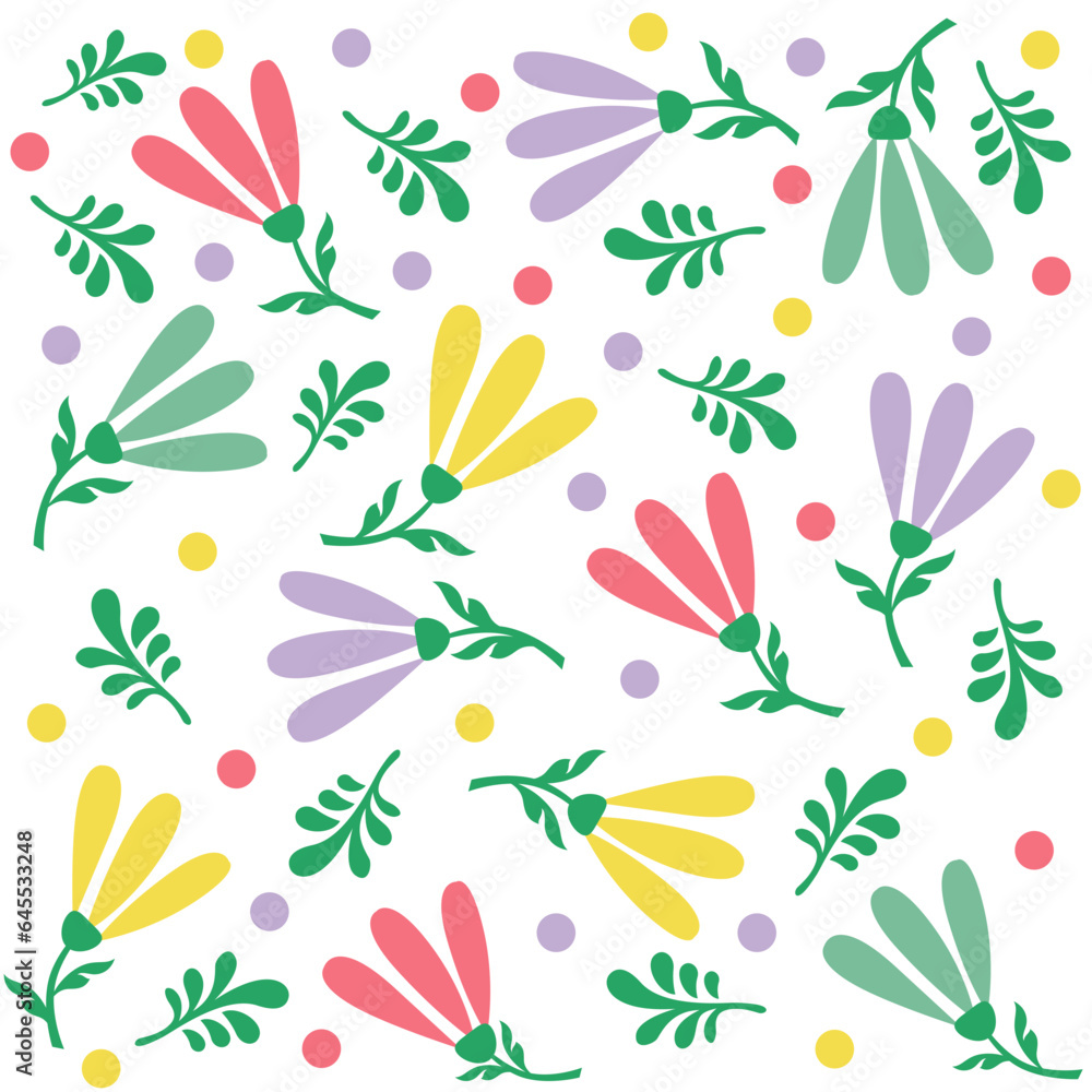 seamless pattern with flowers seamless pattern with flowers