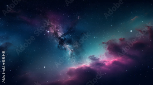                       No.006  The Background of the Nebula Galaxy Generative AI