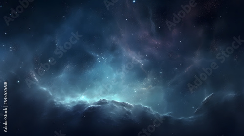星雲銀河の背景 No.042 The Background of the Nebula Galaxy Generative AI