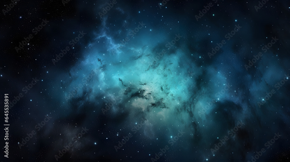 星雲銀河の背景 No.005  The Background of the Nebula Galaxy Generative AI