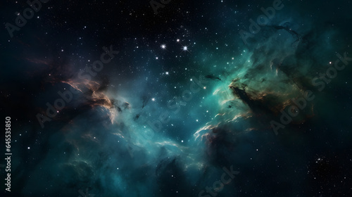                       No.068  The Background of the Nebula Galaxy Generative AI