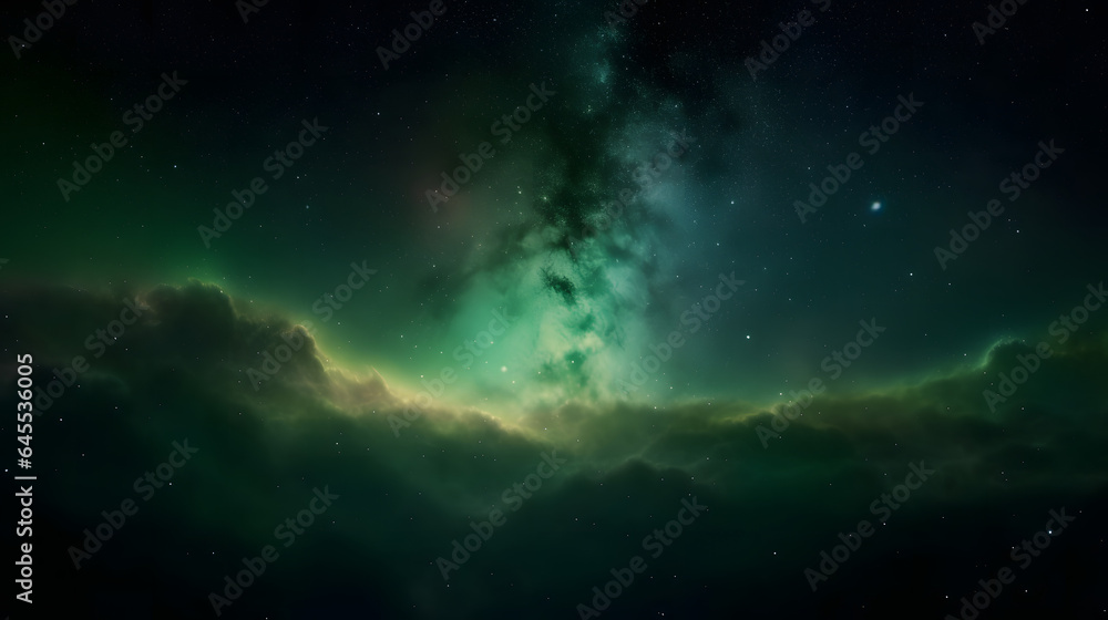 星雲銀河の背景 No.086  The Background of the Nebula Galaxy Generative AI